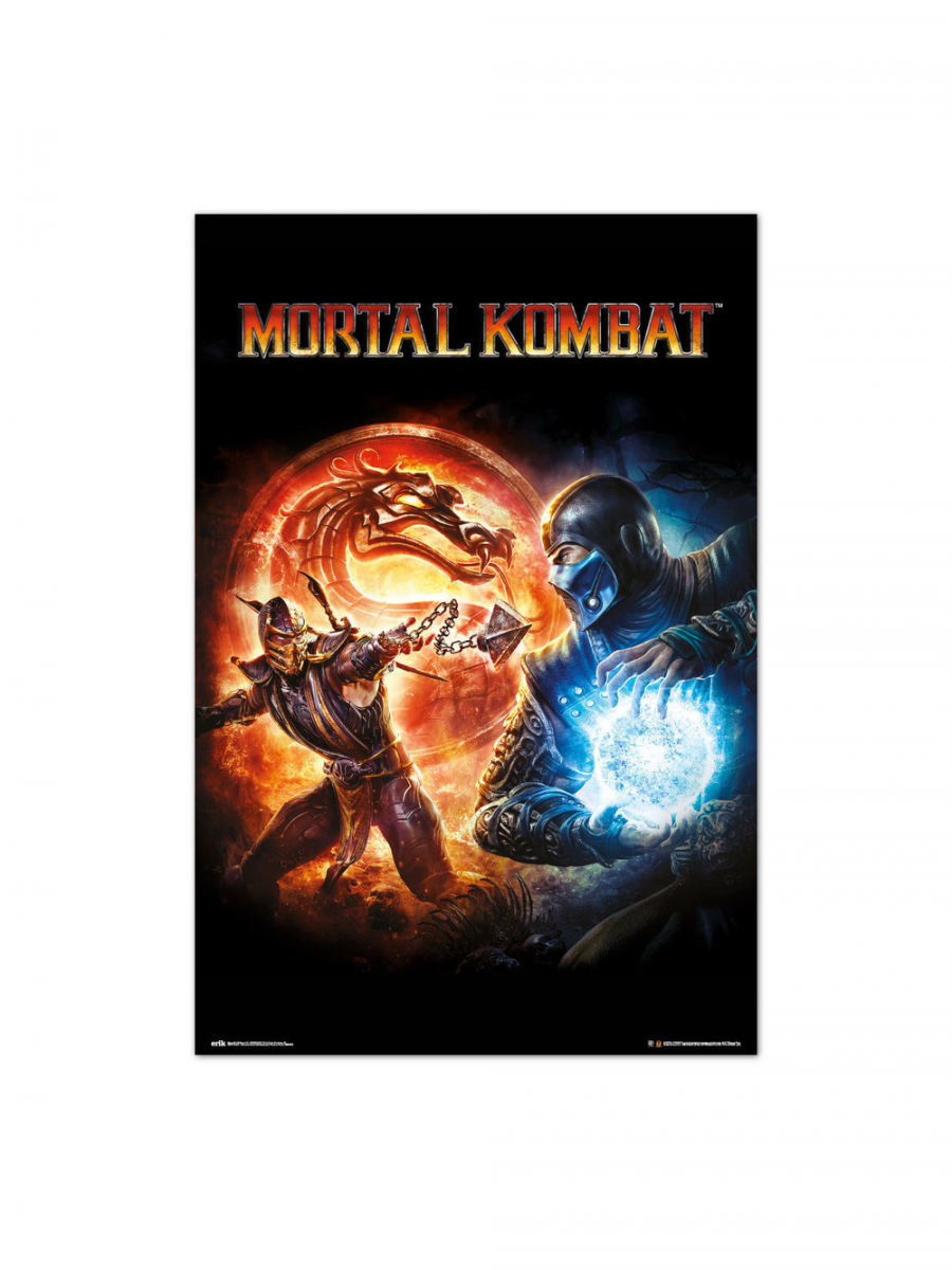 Grupo Erik Plakát Mortal Kombat 9 - Key Art
