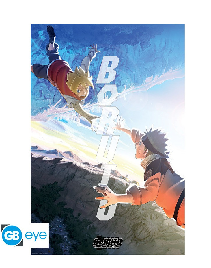 ABYstyle Plakát Naruto Shippuden - Boruto and Naruto
