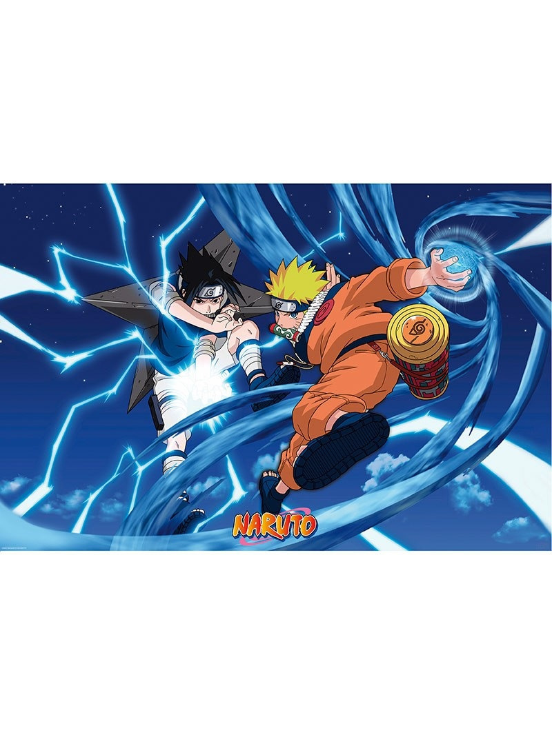 ABYstyle Plakát Naruto Shippuden - Naruto & Sasuke