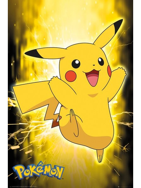 GBEye Plakát Pokémon - Pikachu Neon