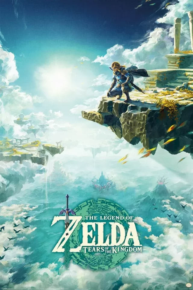 Plakát The Legend of Zelda: Tears of the Kingdom - Hyrule Skies