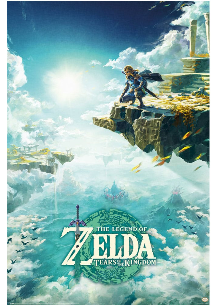 Heo GmbH Plakát The Legend of Zelda: Tears of the Kingdom - Hyrule Skies