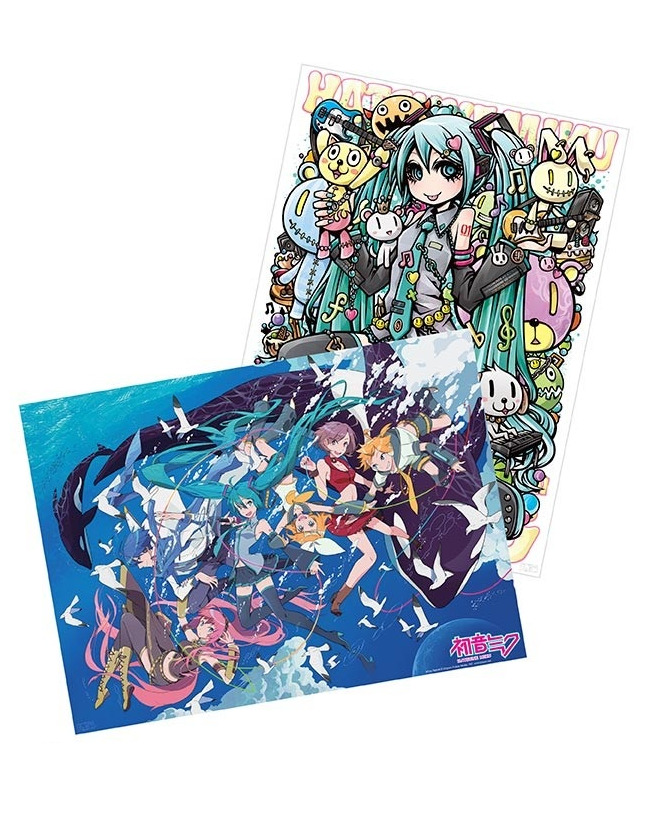 ABYstyle Plakát Vocaloid - Hatsune Miku set (2 plakáty)