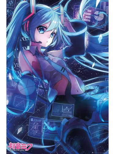 Plakát Vocaloid - Hatsune Miku