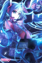 Plakát Vocaloid - Hatsune Miku