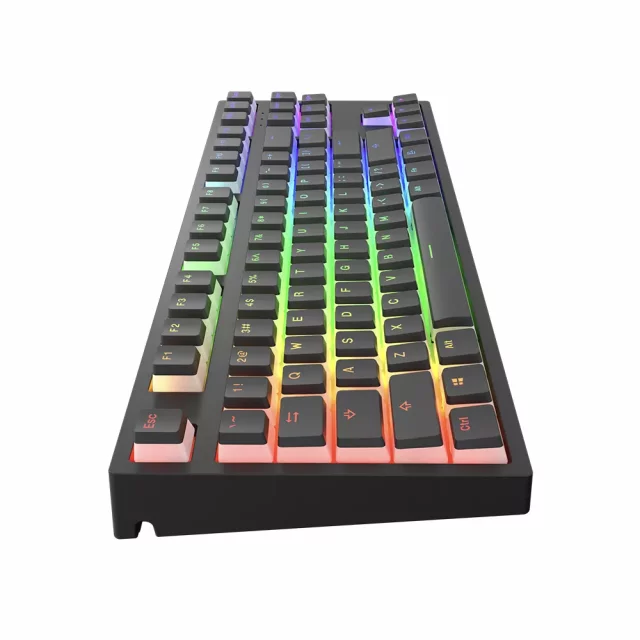 Herní klávesnice Dark Project - One KD87A Keyboard Pudding Gateron Mechanical Yellow EU