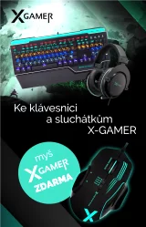 Set X-Gamer - klávesnice + myš + headset
