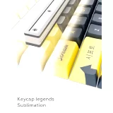 Vyměnitelné klávesy Dark Project KS-2036 PBT keycaps ENG