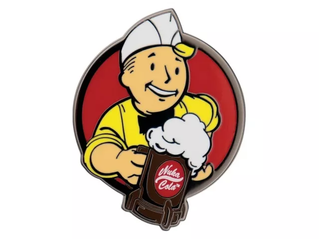 Dárkový set Fallout - Nuka Cola (hrací karty, klíčenka, odznak)