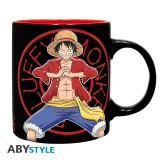 Dárkový set One Piece - Luffy (hrnek, zápisník, klíčenka)
