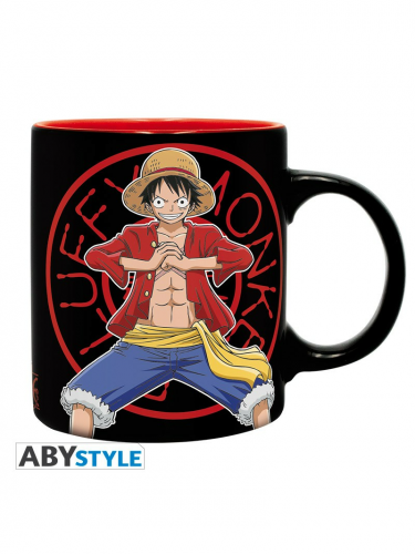 Dárkový set One Piece - Luffy (hrnek, zápisník, klíčenka)