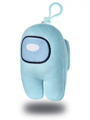 Klíčenka Among Us - Plyšový Crewmate (modrý)