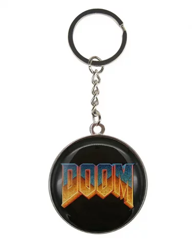 Klíčenka Doom - Classic Logo
