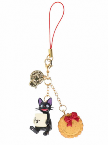 Klíčenka Ghibli - Jiji & Cookie (Kiki's Delivery Service)