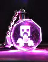 klíčenka Minecraft Creeper LED