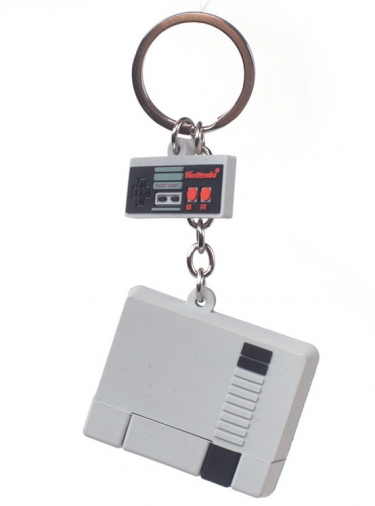 Klíčenka Nintendo - NES 3D