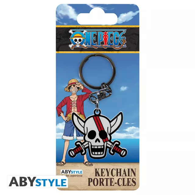 Klíčenka One Piece - Skull Shanks - Anime