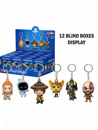 Klíčenka PlayStation - Mini Hero Box (náhodný výběr)