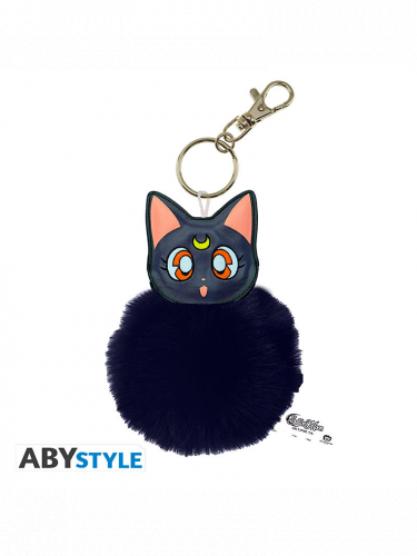 Klíčenka Sailor Moon - Luna Plush Keychain
