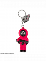Klíčenka Squid Game - Soldier with Gun Squishy
