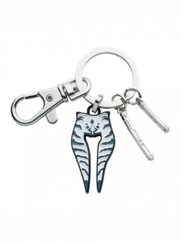 Klíčenka Star Wars: Ahsoka - Montrals & Lightsaber