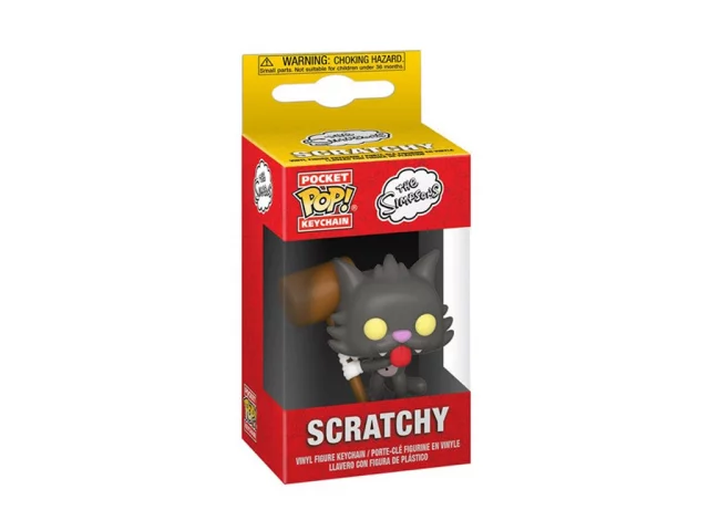 Klíčenka The Simpsons - Scratchy