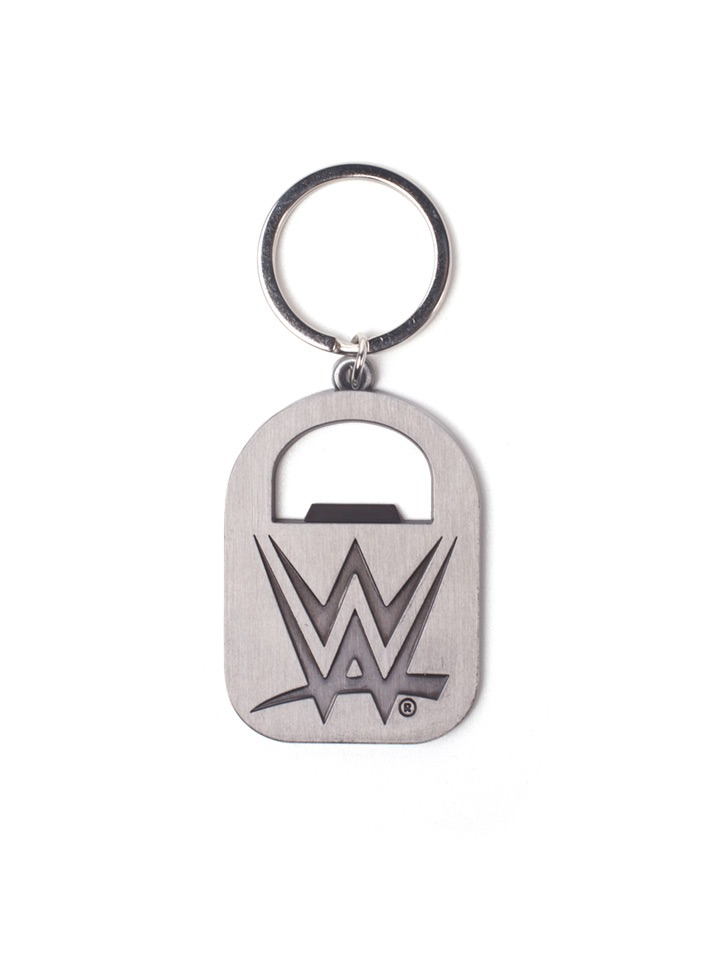 Difuzed Klíčenka WWE - Logo s otvírákem