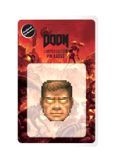 Odznak Doom - Face (limitovaný)