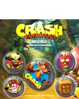 Odznaky Crash Bandicoot - Mix