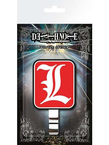 TimeCity Otvírák Death Note - L Logo