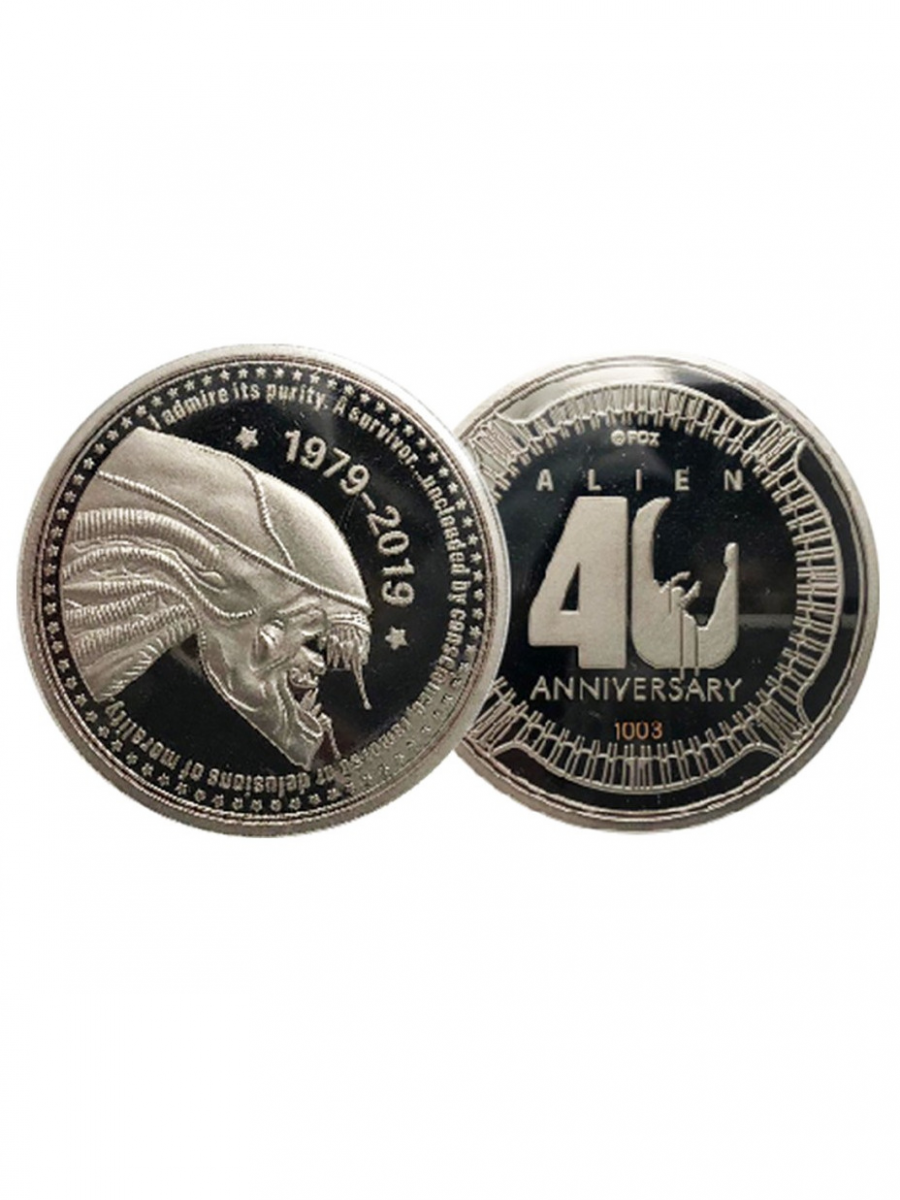 TimeCity Sběratelská mince Alien - 40th Anniversary