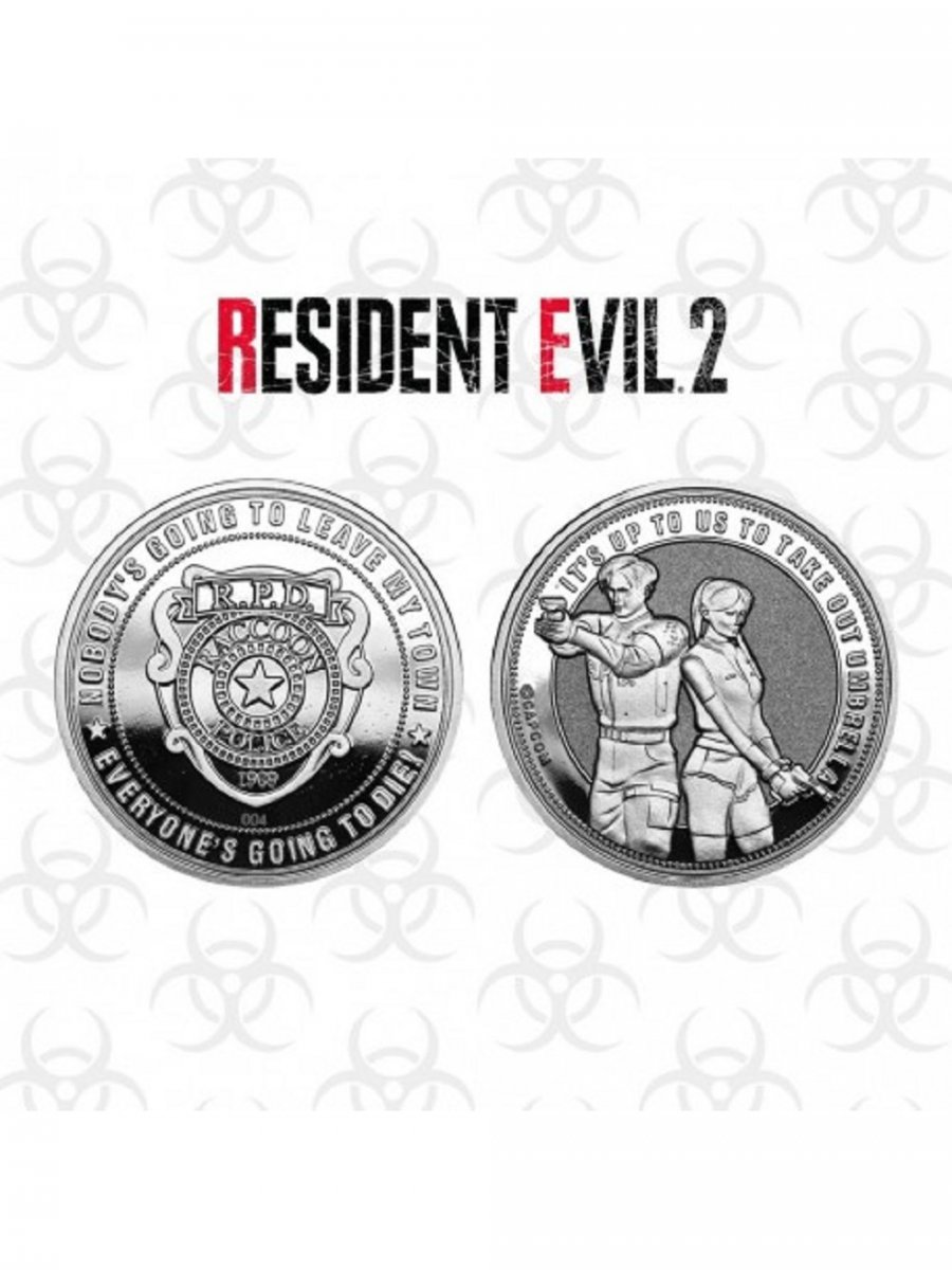 Heo GmbH Sběratelská mince Resident Evil 2 - Limited Edition