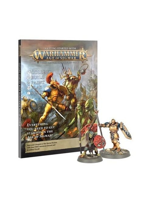 Games-Workshop Kniha Getting Started with Warhammer Age of Sigmar