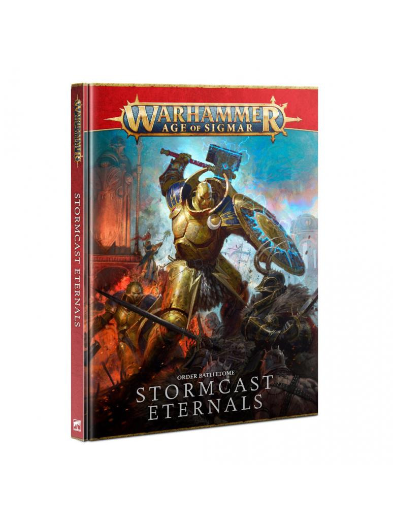 Games-Workshop Kniha Warhammer Age of Sigmar: Battletome Stormcast Eternals