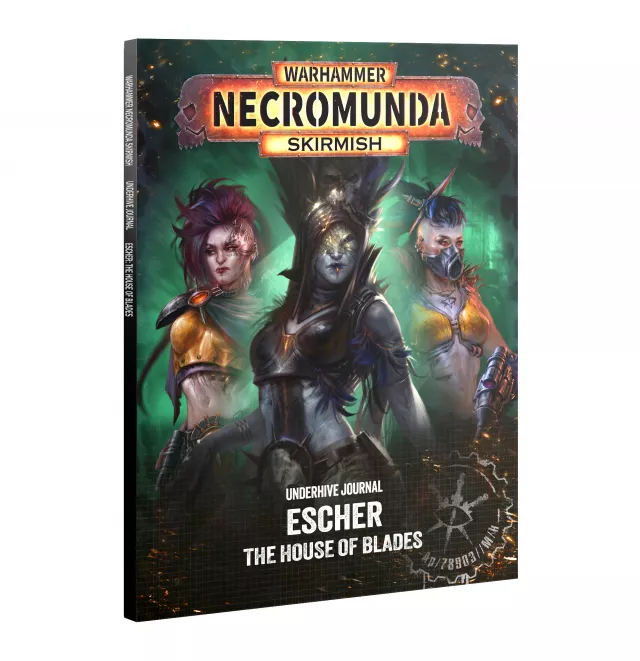Kniha Warhammer Necromunda: Underhive Journal - Escher - House of Blades - Desková hra