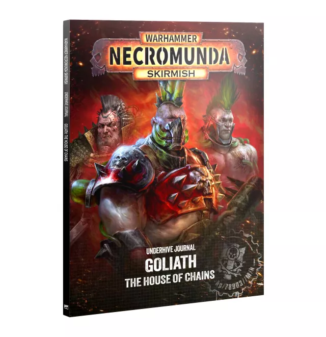 Kniha Warhammer Necromunda: Underhive Journal - Goliath - House of Chains - Desková hra