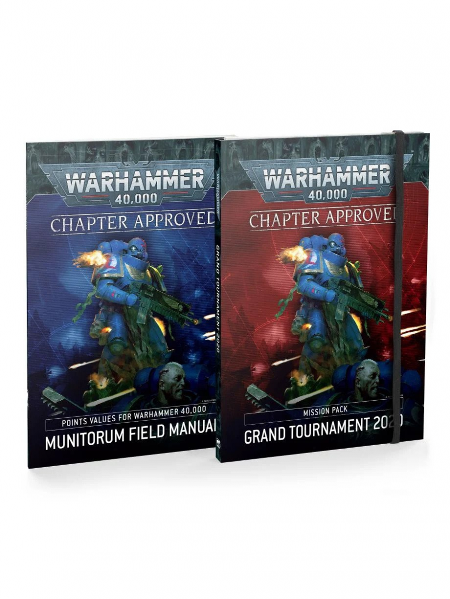 Games-Workshop Knihy Warhammer 40,000 - Grand Tournament 2020 a Munitorum Field Manual