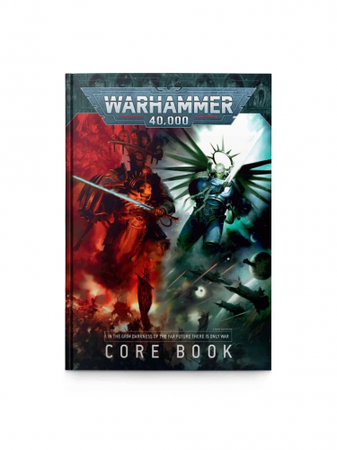 W40k: Warhammer 40,000 Core Book (poškozený obal)
