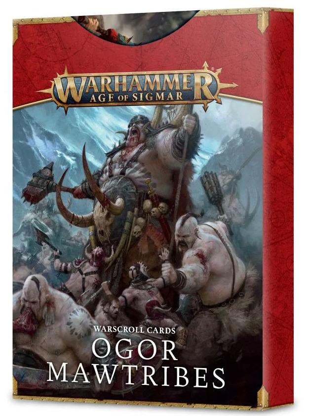 Games-Workshop W-AOS: Warscroll Cards: Ogor Mawtribes