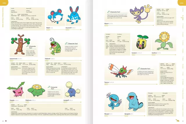 Kniha Pokémon Deluxe Character Guide ENG