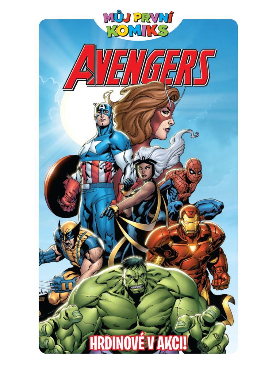 Seqoy s.r.o. Komiks Avengers - Hrdinové v akci (Můj první komiks)