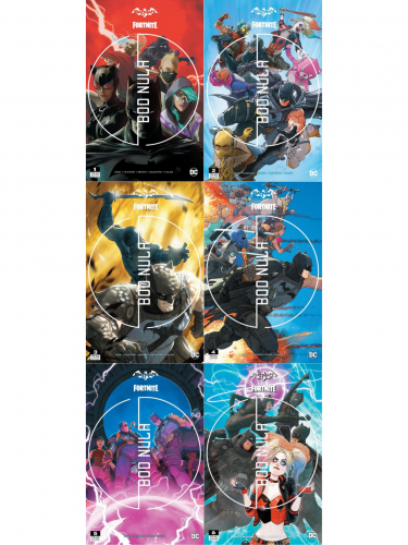 Komiks Batman/Fortnite: Bod Nula #1-6 (šest sešitů)