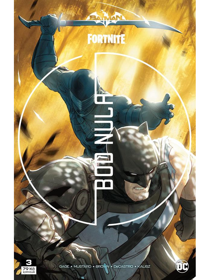 Seqoy s.r.o. Komiks Batman/Fortnite: Bod Nula #3