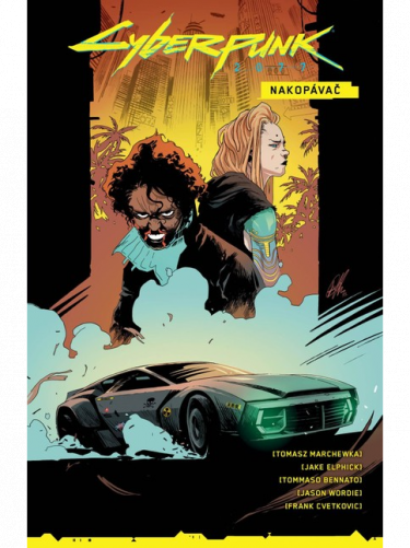 Komiks Cyberpunk 2077: Nakopávač