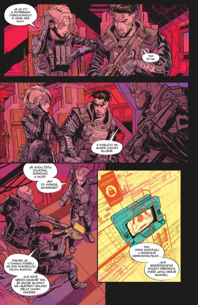Komiks Cyberpunk 2077: Psycho četa