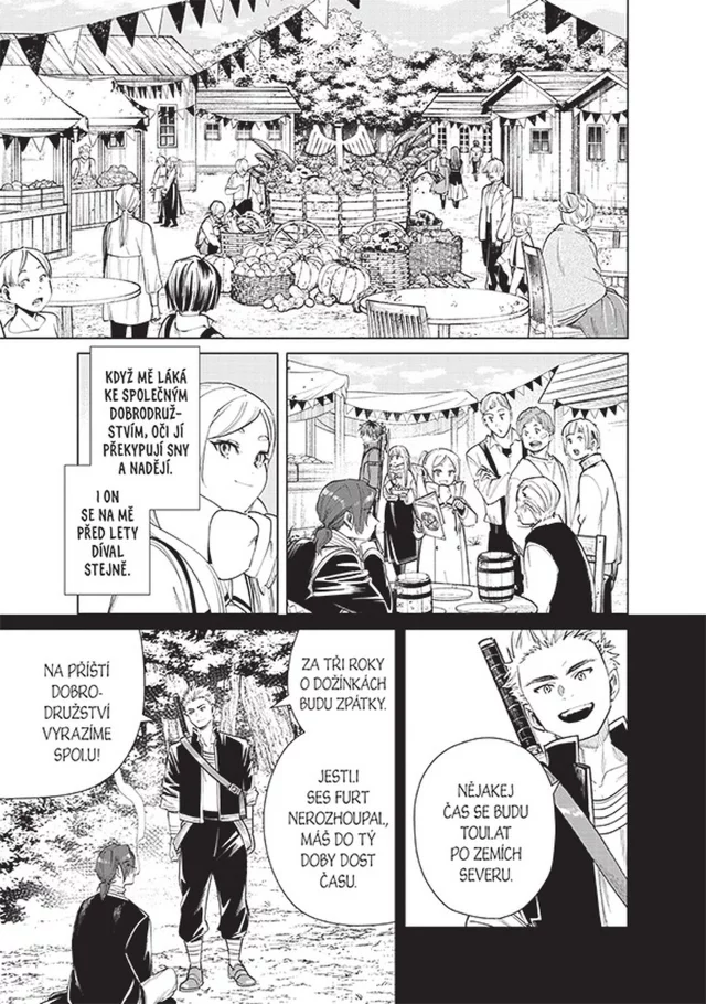 Komiks Frieren - Když jedna cesta končí 4