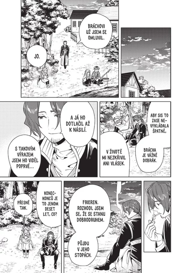 Komiks Frieren - Když jedna cesta končí 4