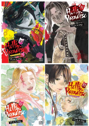 Komiks Hell's Paradise: Jigokuraku 10-13 Bundle ENG
