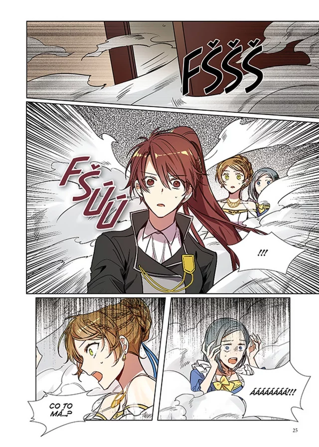 Komiks Jak Raeliana přišla do vévodova paláce 2