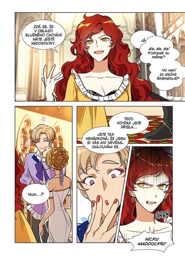 Komiks Jak Raeliana přišla do vévodova paláce 2